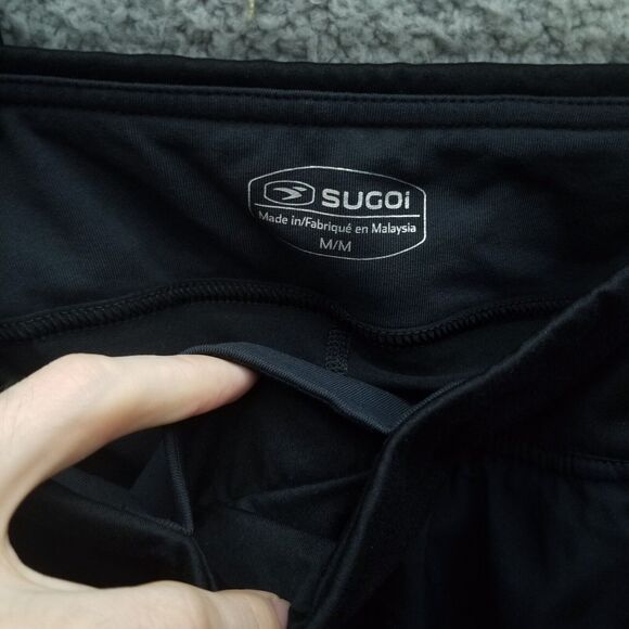 Sugoi M Fusion 13.5" H Black A-Line Activewear Skort 31" 5.25" 7.5" - Picture 6 of 10